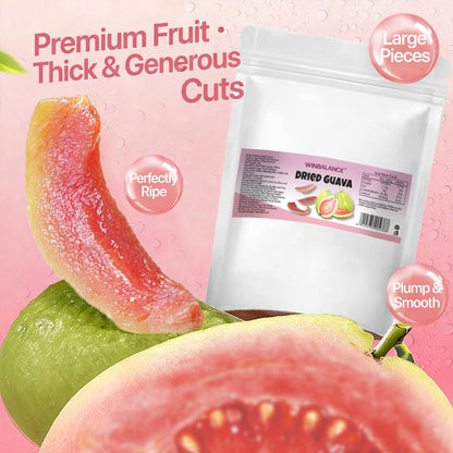 🔥 Crush Cravings, Not Your Goals! Fiber-Rich Red Guava Slices | Buy 1 Get 1 FREE